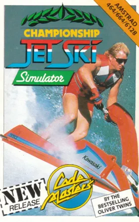 Championship Jet Ski Simulator (UK) (1989) box cover front